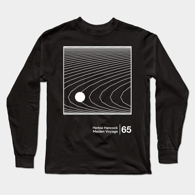 Maiden Voyage - Herbie Hancock - Minimalist Graphic Design Artwork Long Sleeve T-Shirt by saudade